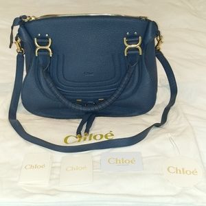 Authentic Chloe Marcie satchel
